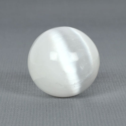 Small Selenite Sphere Crystal Stone