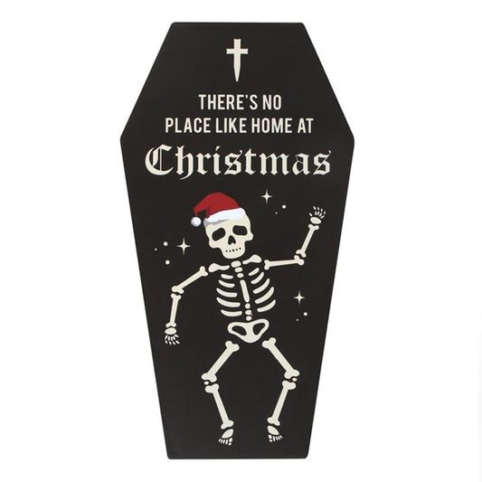 No Place Like Home Coffin Wall Plaque