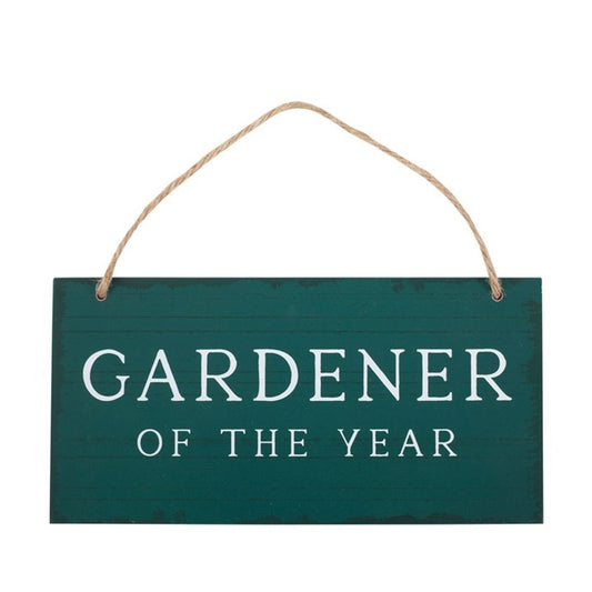 Gardener of the Year Hanging Garden Sign